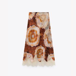 NEW Viral Alix Earle Zara Tie-Dye Skirt (never worn)